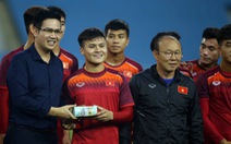 U-23 Việt Nam được tặng nửa tỉ ngay trên sân tập