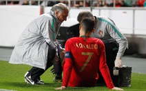 Ronaldo chấn thương, Bồ Đào Nha bị Serbia cầm chân
