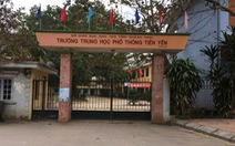 Quảng Ninh thông tin việc gần 600 học sinh Tiên Yên nghỉ học bất thường