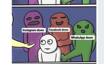 Facebook, Instagram và WhatsApp rớt trên toàn cầu