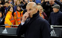 Real Madrid thua trận đầu tiên sau khi Zidane trở lại