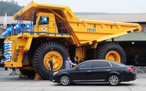 Thử nghiệm 4 xe 'siêu vận tải' 1,6 triệu USD/xe 'khủng' nhất Việt Nam