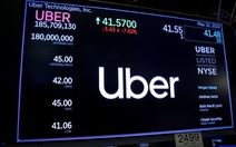 Cổ phiếu Uber lao dốc ngay ngày giao dịch đầu tiên