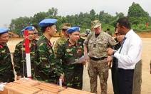 Công binh Việt Nam với nhiệm vụ gìn giữ hòa bình
