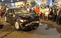 Bắt tạm giam nữ lái xe BMW say rượu tông chết người