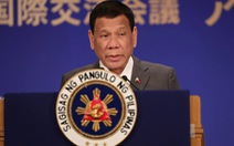 Ông Duterte: 'Tôi yêu Trung Quốc, nhưng tôi... buồn lắm!'