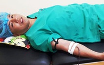 Trưởng khoa cấp cứu hiến máu cứu sống sản phụ