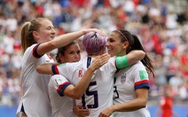 Video ĐKVĐ Mỹ đá bại Tây Ban Nha 2-1 đoạt vé  vào tứ kết World Cup nữ 2019
