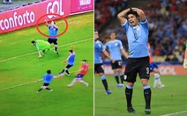 CĐV 'cạn lời' khi Suarez tố thủ môn... dùng tay trong vòng cấm