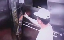 Một người Hàn đạp vỡ bảng điều khiển thang máy trong chung cư ở Sài Gòn