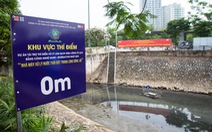 Xả nước vào sông Tô Lịch để giảm ngập cho Hà Nội