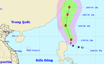 Xuất hiện bão Danas gần Biển Đông, gió giật cấp 10