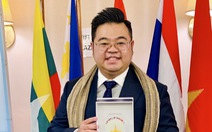 Võ Quân Duy nhận Giải thưởng thanh niên Asean xuất sắc năm 2019