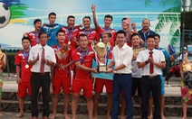 Đoạn ghi âm 'xin điểm' ở Giải bóng đá bãi biển vô địch quốc gia 2019