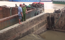 Cảnh sát truy đuổi 4 đối tượng 'cát tặc' trên sông Đồng Nai
