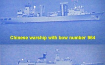 Philippines cảnh báo việc tàu chiến Trung Quốc liên tục xâm phạm