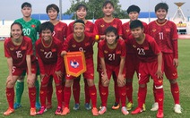 Tuyển nữ Việt Nam hạ Campuchia 10-0 ở trận mở màn Đông Nam Á 2019