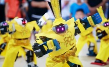 Robot hình người khoe tài tại Olympic robot quốc tế