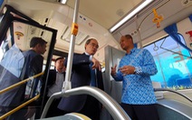 Lãnh đạo TP.HCM tìm hiểu dự án đê chống ngập và xe buýt nhanh Indonesia