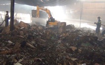 Cháy lớn tại nhà máy giấy thiệt hại khoảng trên 1 tỷ đồng