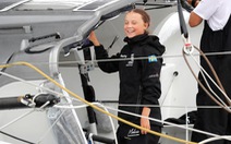 Nữ sinh 16 tuổi vượt Đại Tây Dương bằng thuyền để đi họp môi trường