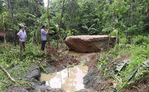 Sạt lở đất đá đe dọa 8 hộ dân ở vùng cao Thanh Hóa
