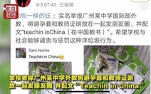 Giáo viên nước ngoài đăng ảnh bao cao su lên We Chat, gây phẫn nộ ở Trung Quốc