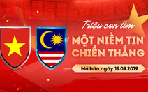 Mỗi người chỉ được mua 4 vé trận Việt Nam - Malaysia ở vòng loại World Cup