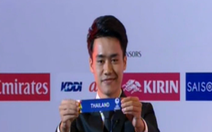 Đội trưởng U23 Thái được khen đẹp trai vì... bốc thăm 'dễ thở' cho Việt Nam