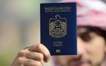Hộ chiếu UAE tiếp tục giữ vị trí 'quyền lực' nhất thế giới