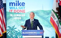 Tỉ phú Bloomberg: ‘Tôi sẽ dành toàn bộ tiền bạc để loại ông Trump’