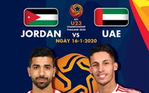 Lịch sử ủng hộ U23 Việt Nam: U23 Jordan và UAE hiếm khi hòa có bàn thắng