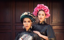 Hoa hậu Phương Khánh, Minh Tú khoe sắc trong bộ sưu tập áo dài 'Bay lả bay la'