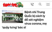 Hai bệnh nhi Trung Quốc ở Khánh Hòa âm tính virus corona