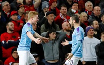 Man City ‘giải quyết gọn" Man United ở bán kết lượt đi Cúp liên đoàn