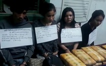 Chặn nhóm người Lào mang 60.000 viên ma túy qua biên giới