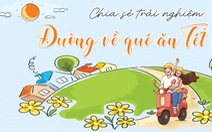 Mời bạn đọc kể chuyện 'Đường về quê ăn tết'