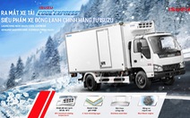 ISUZU Việt Nam ra mắt QKR phiên bản thùng đông lạnh