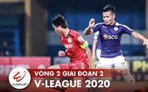 Lịch trực tiếp V-League 2020 ngày 15-10: HAGL - CLB Hà Nội