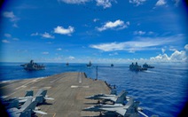 Tàu sân bay USS Ronald Reagan quay lại Biển Đông lần thứ 3 trong năm