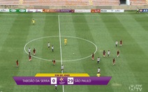 Đội nữ Sao Paulo thắng Taboao da Serra với tỉ số kỉ lục 29-0 !