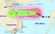 Đêm nay bão số 8 tăng tốc hướng vào đất liền Hà Tĩnh - Thừa Thiên Huế