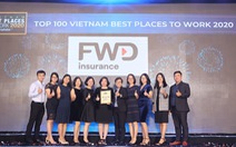 FWD vươn lên top 3 nơi làm việc tốt nhất ngành bảo hiểm Việt Nam