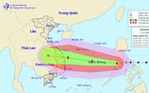 Các đài khí tượng quốc tế dự báo bão số 9 mạnh cỡ nào?