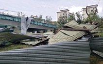 Bệnh viện Đa khoa Quảng Nam bị tốc mái, di dời gần 50 bệnh nhân
