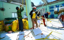 Cùng Tuổi Trẻ dựng lại mái nhà, mái trường cho vùng bão lũ