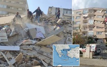Động đất mạnh kéo sập nhà cửa, đưa cá từ biển lên đường phố Thổ Nhĩ Kỳ