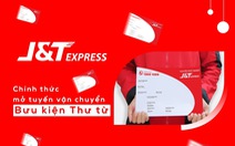 J&T Express chính thức mở tuyến vận chuyển nhanh cho đơn hàng thư từ