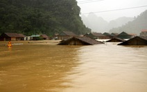 Lũ sông Kiến Giang dao động ở mức cao