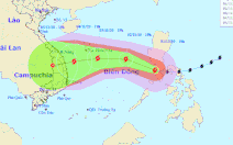 Bão Goni đã vào Biển Đông, thành bão số 10 mạnh cấp 11, giật cấp 14